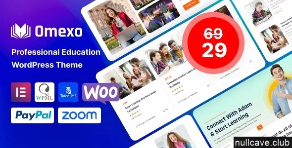 Omexo – Education & Online Courses WordPress Theme
