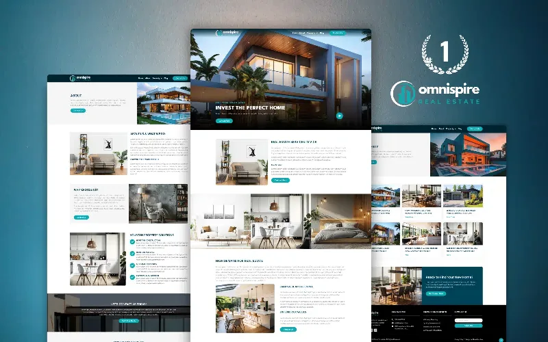 OmniSpire Real Estate Elementor Template kit