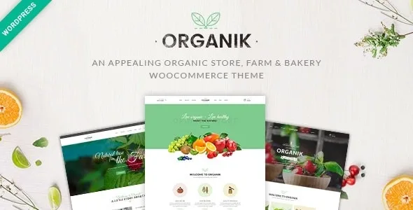 Organik – Organic Food Store WordPress Theme