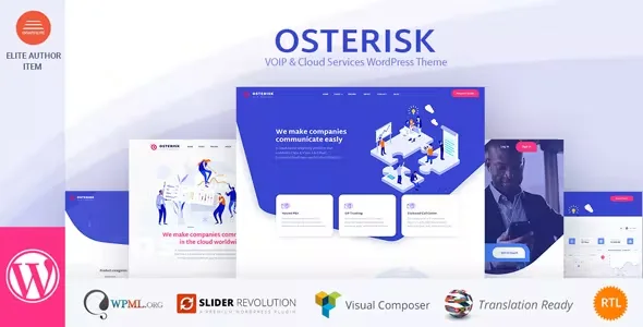 Osterisk VOIP and Cloud Services Theme