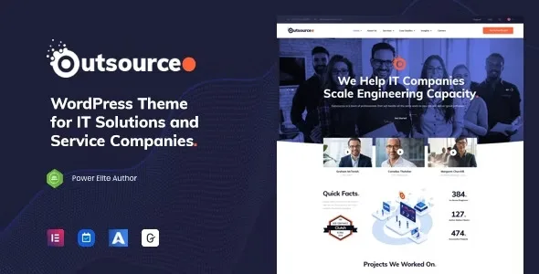 Outsourceo – IT Solutions & Services WordPress Theme