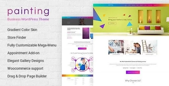 Paint – Painting Company WordPress Theme