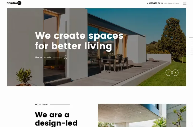 Palladio – Interior Design & Architecture WP Theme
