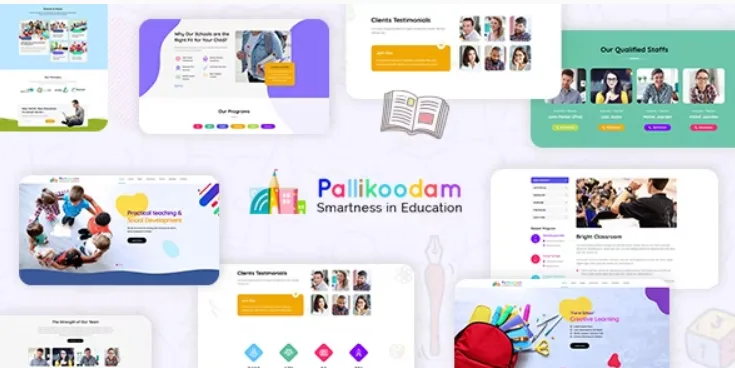 Pallikoodam – School WordPress Theme