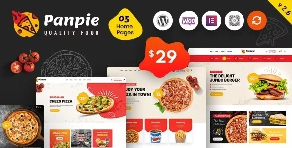 Panpie – Restaurant WordPress Theme