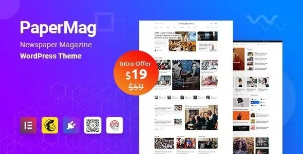 PaperMag – News Magazine WordPress Theme