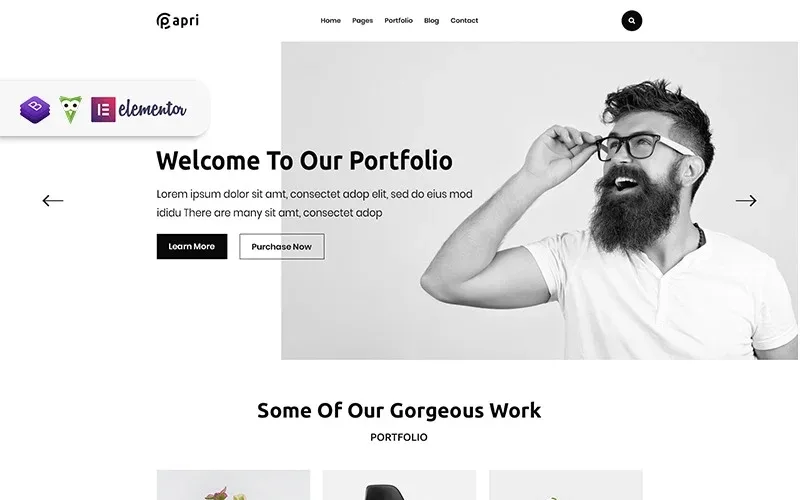 Papri – Portfolio Creative WordPress Theme