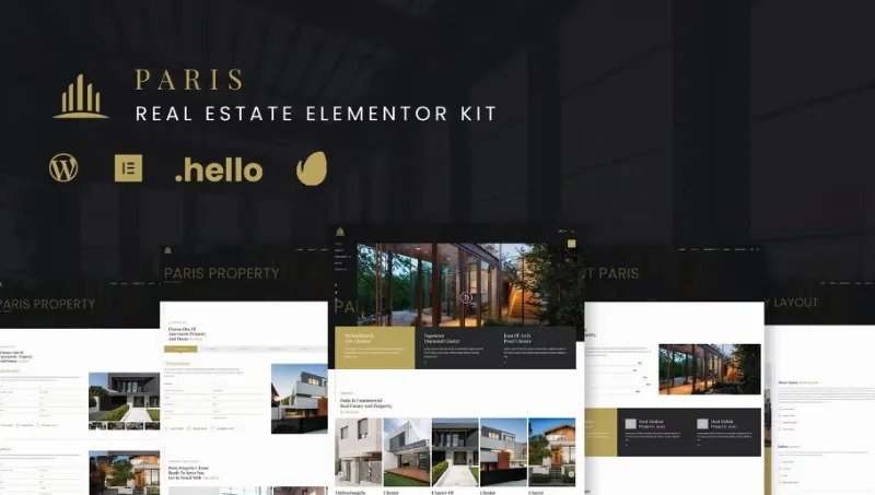 Paris – Real Estate Elementor Template