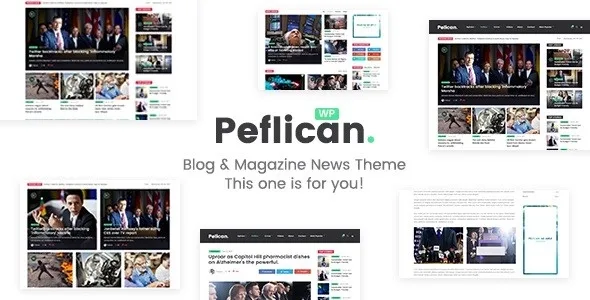 Peflican – A Newspaper and Magazine WordPress Theme
