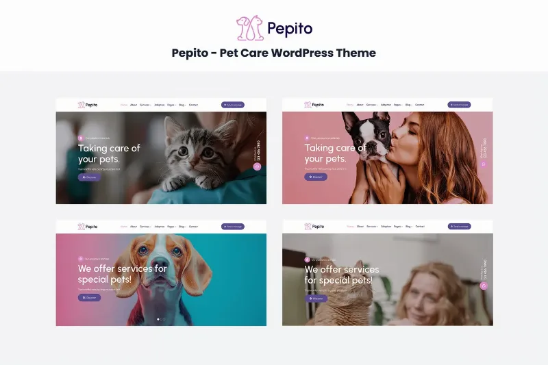 Pepito - Pet Care WordPress Theme