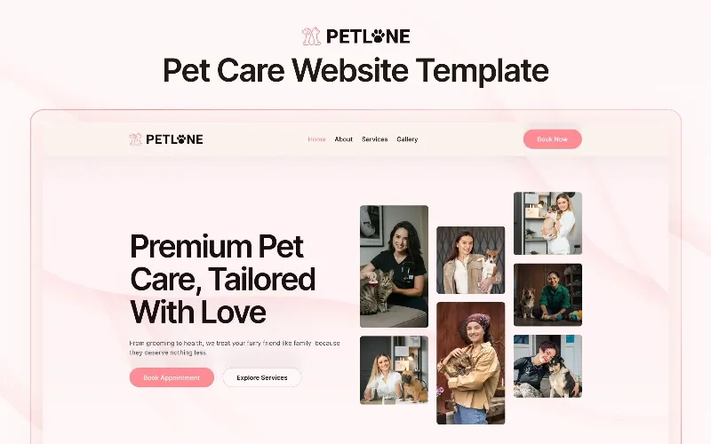 Petlone – Premium Pet Care Elementor Template Elementor Kit
