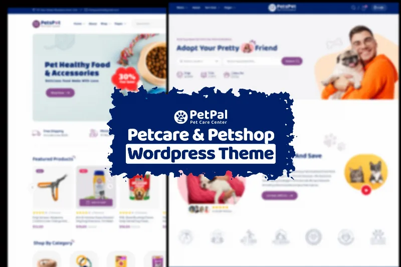 Petpal – Pet Care & Pet Shop WordPress Theme