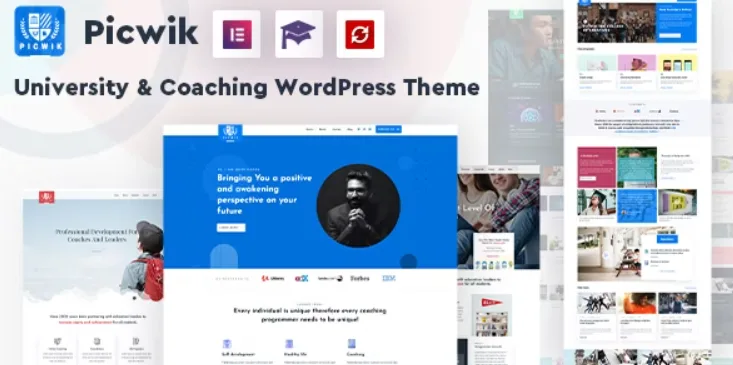 Picwik – University & Coaching WordPress Theme