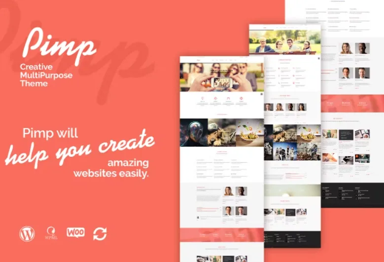 PIMP – Creative MultiPurpose Theme
