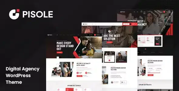 Pisole Digital Creative Agency Theme