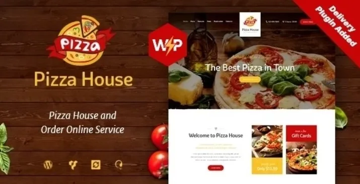 Pizza House – Restaurant / Cafe / Bistro WordPress Theme