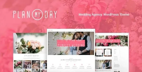 Plan My Day | Wedding / Event Planning Agency WordPress Theme