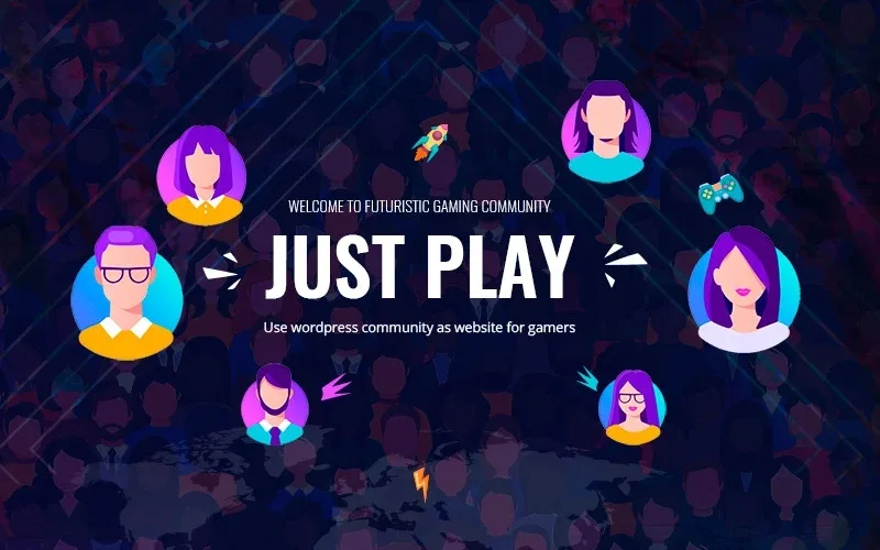 PLAY – Gaming Community WordPress Theme