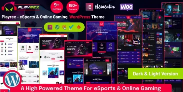 Playrex – eSports & Gaming WordPress Theme