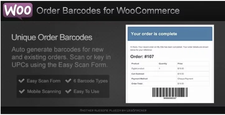 PluginDistrict - Order Barcodes