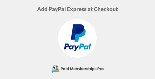 PMPRO Add PayPal Express at Checkout