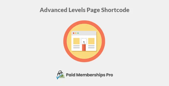 PMPRO Advanced Levels Page Shortcode