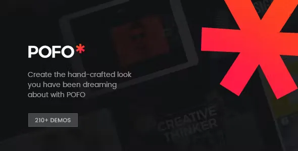 Pofo Creative Portfolio and Blog Theme