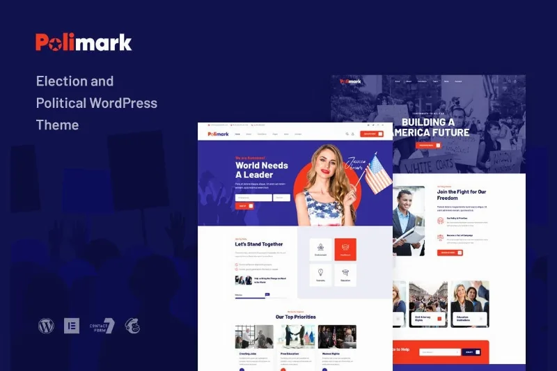 Polimark – Election & Political WordPress Theme