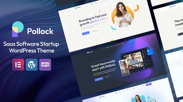 Pollock – Saas Software Startup WordPress Theme