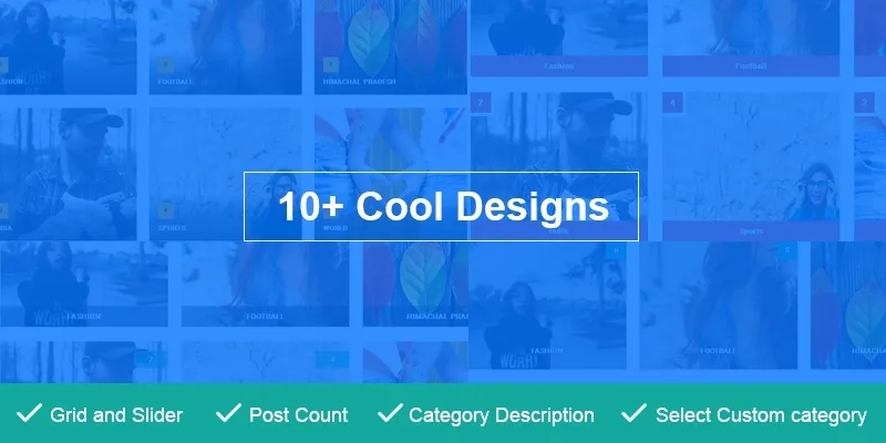 Post Category Image With Grid and Slider Pro
