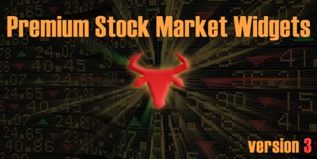 Premium Stock Market Widgets