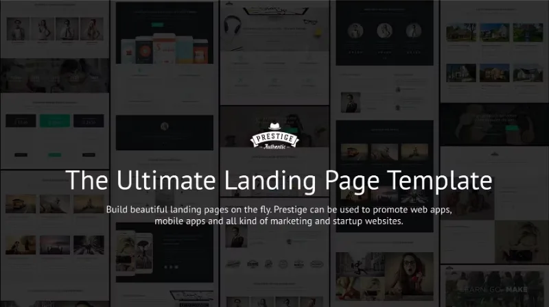 Prestige – Multi Purpose WordPress Landing Pages