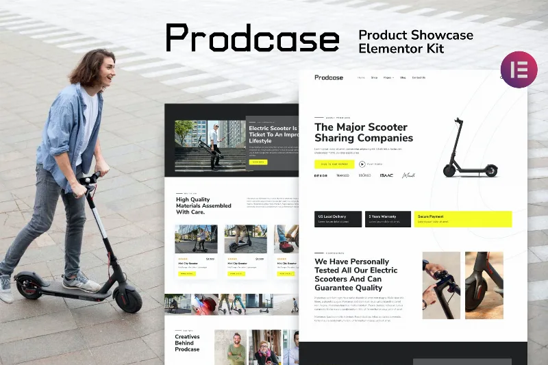 Prodcase – Product Launch & Showcase Template