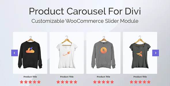 Product Carousel for Divi and WooCommerce
