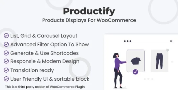 Productify – Products Displays For WooCommerce