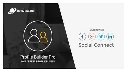 Profile Builder – Social Connect Add-on