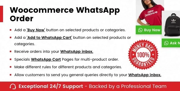 Progos - WooCommerce Whatsapp Order