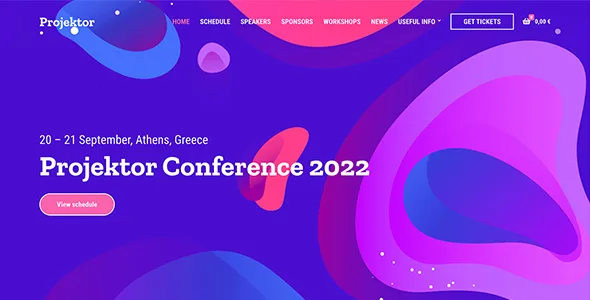 Projektor WordPress Theme