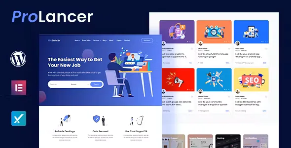 Prolancer Freelance Marketplace theme