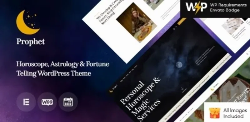 Prophet – Horoscope,Astrology & Fortune Telling WordPress Theme