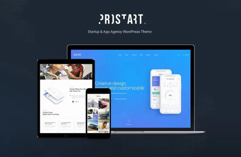 Prostart – Startup & Corporate WordPress Theme