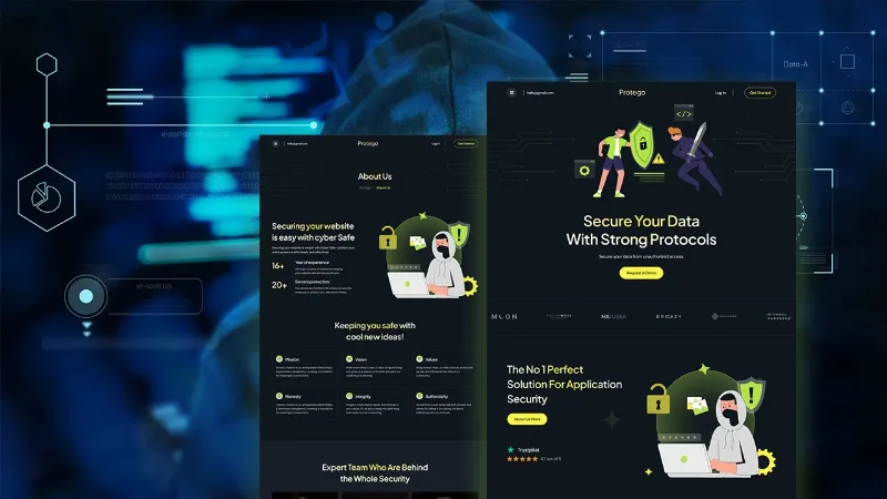 Protego – Cyber Security Services Elementor Template Kit