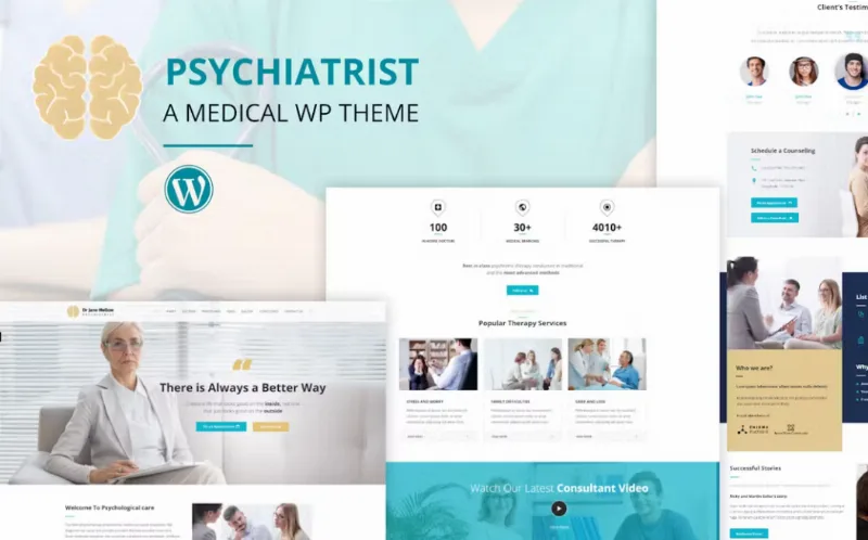 Psychology – Counseling WordPress Theme