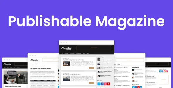 Publishable Mag Superb Themes