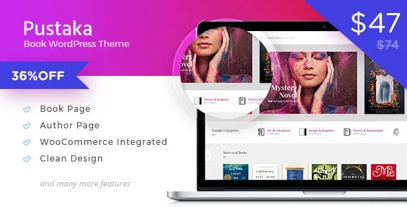 Pustaka – WooCommerce Theme For Book Store