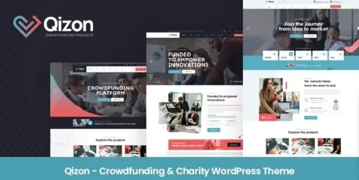 Qizon – Crowdfunding & Charity WordPress Theme