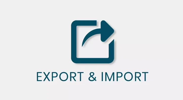 QSM - Export & Import