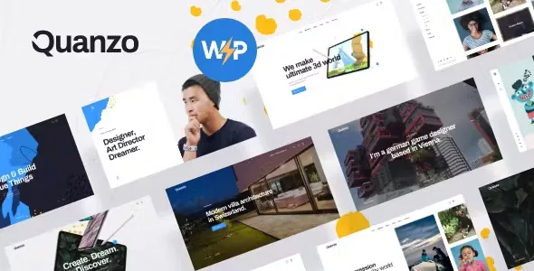 Quanzo Personal Portfolio Theme