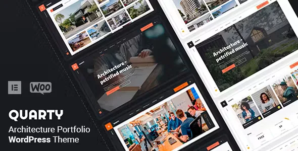 Quarty Architecture and Interior Design Theme