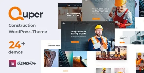 Quper – Construction and Architecture WordPress Theme